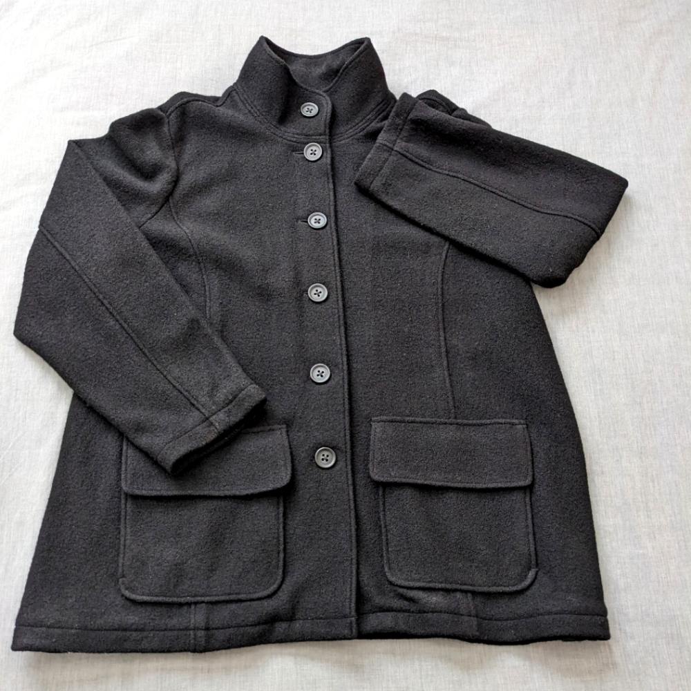 L.L. Bean wool coat